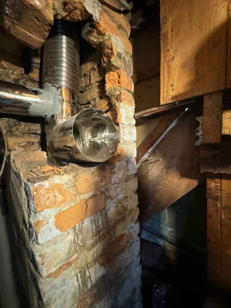 chimney basement