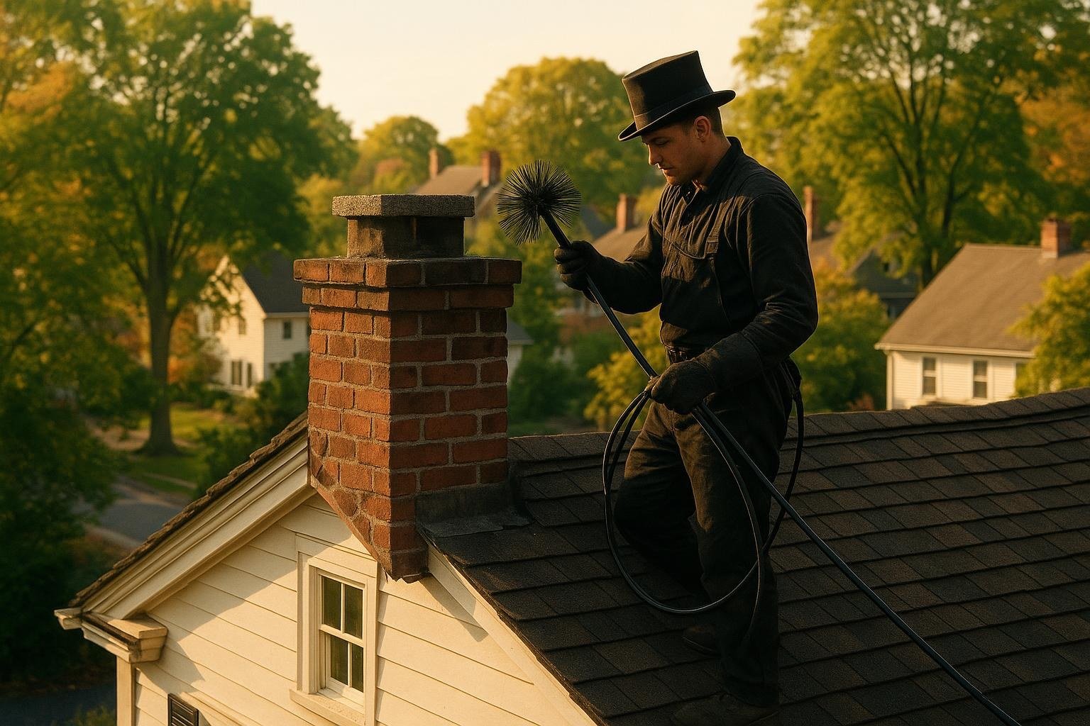 Chimney service work — Cranford Chimney